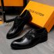 LV Black Calfskin Leather Man Shoes 052528 (3)_th.jpg